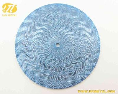 Classic Swirl Sunburst Guilloche Dial