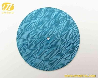 Original Lake Surface Ripple Guilloche Dial